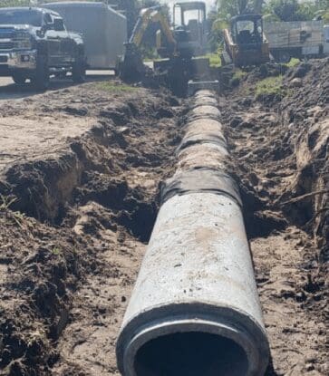 Concrete Culvert Installation