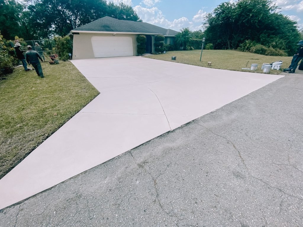 Concrete construction project in Fort Myers Florida