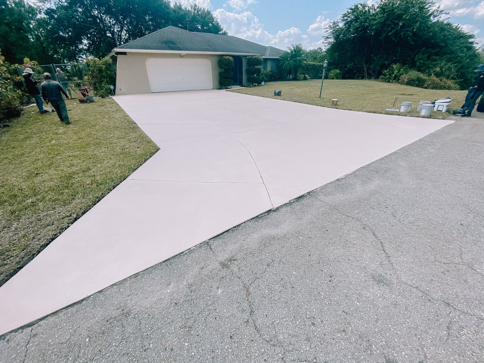 Concrete construction project in Fort Myers Florida