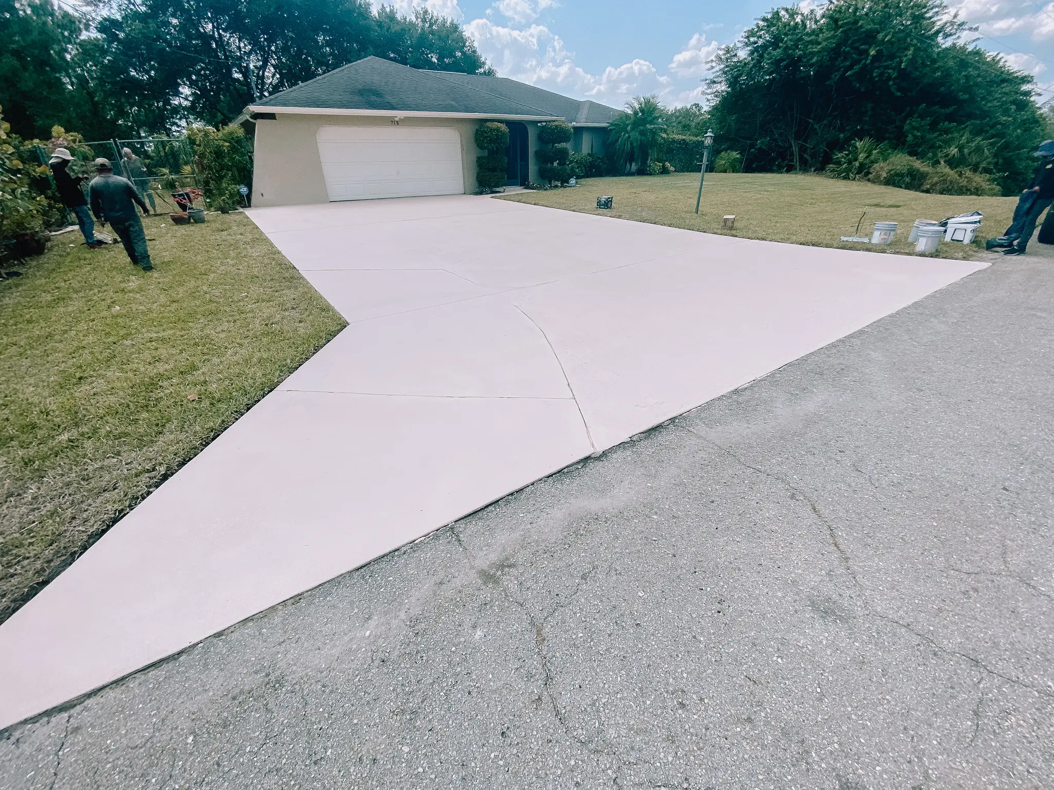 Concrete construction project in Fort Myers Florida