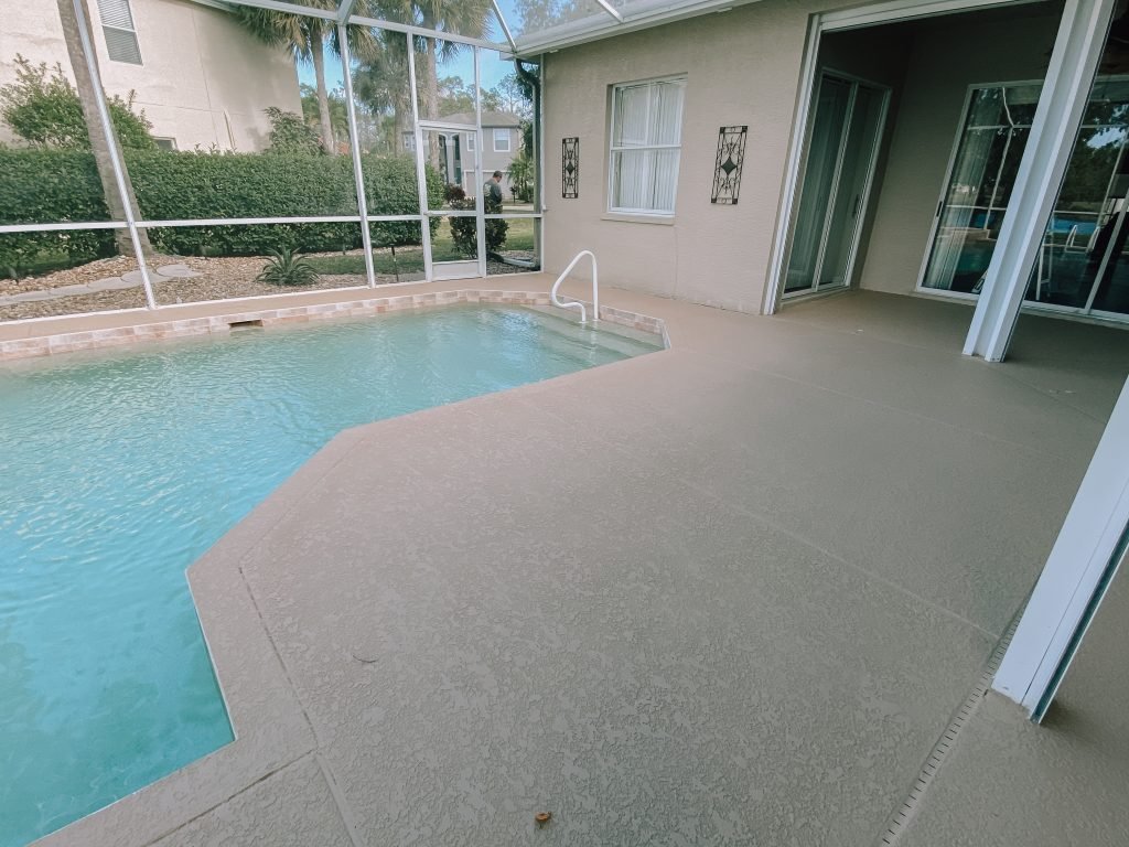 Concrete construction project in Fort Myers Florida