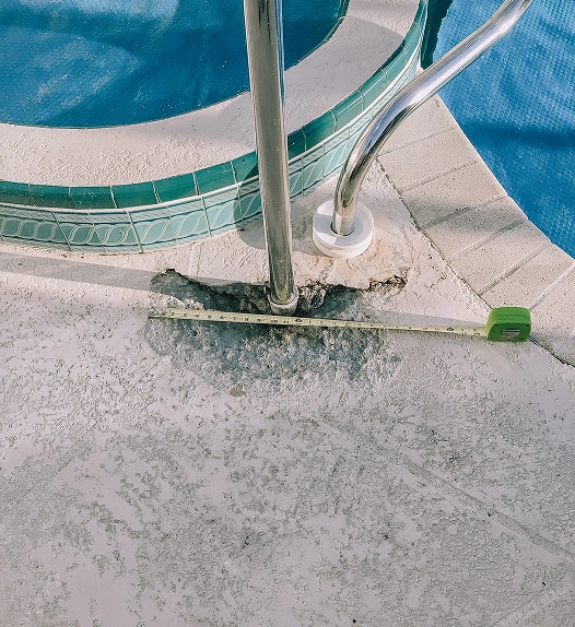 Pool deck installation and resurfacing by CHC Concrete