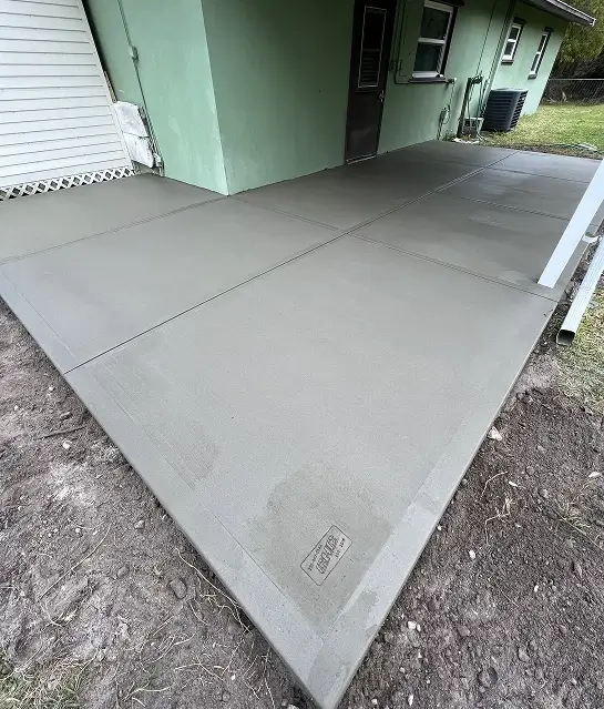 Professional concrete flatwork services in Fort Myers