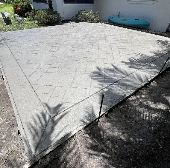 Transforming ordinary concrete into decorative surfaces