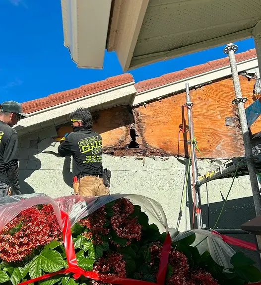 Concrete repair service restoring damaged surfaces