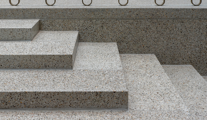 concrete steps