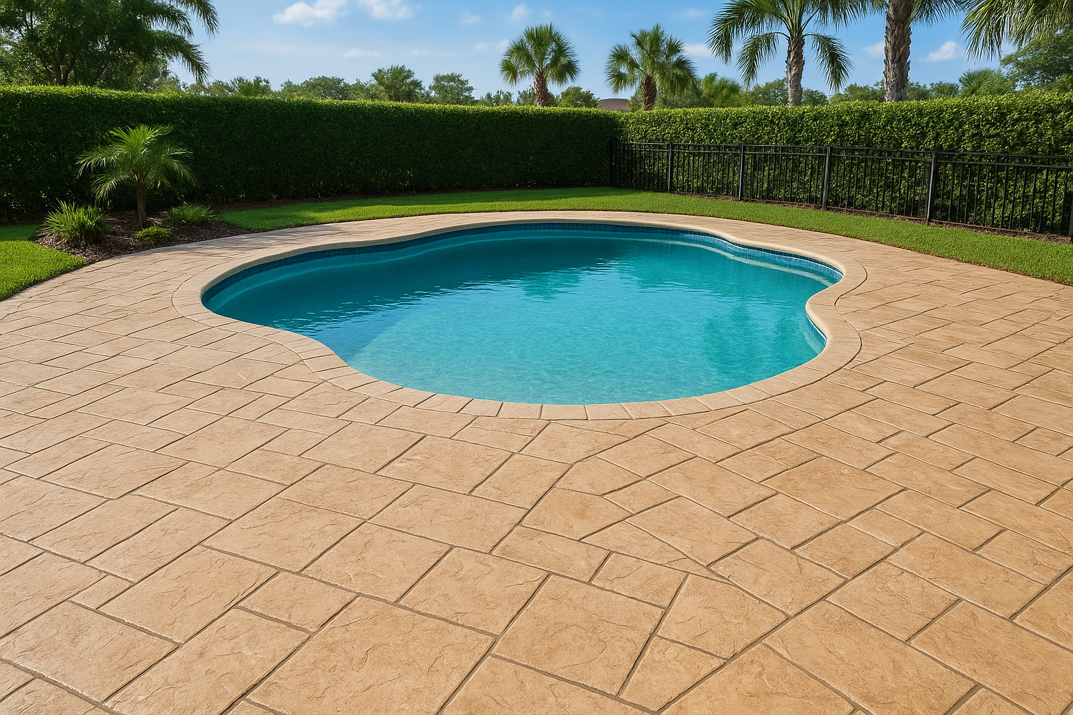 Stamped Concrete Pool Deck Pros And Cons: 7 Key Factors