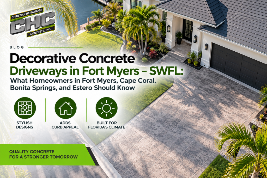 CHC Decorative Concrete Driveway image