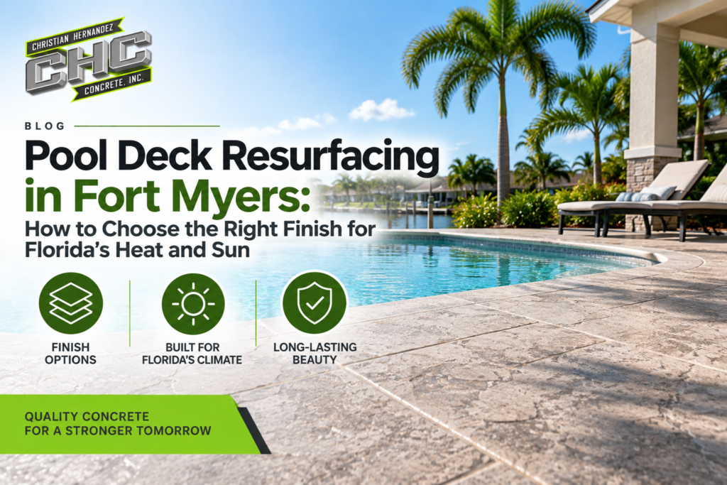 Pooldeck resurfacing in fort myers image