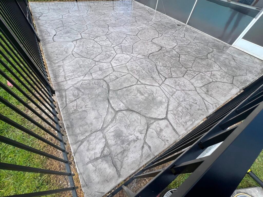 Concrete Patio in Naples